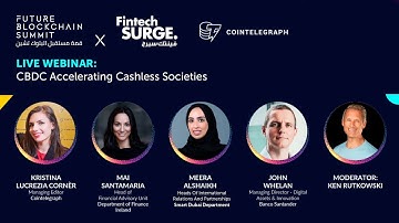 Live Webinar with CoinTelegraph and Ken Rutkowski: CBDC’s Accelerating Cashless Societies