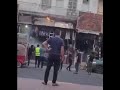 بسبب فشل وزارة الكهرباء وعدم متابعتها اسلاك كادت ان تتسبب بكارثة حريق في منطقة العلاوي ببغداد