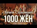 Зачем Соломону 1000 жён и наложниц? Максим Каскун