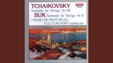 Serenade for Strings in E-Flat Major, Op. 6: IV. Allegro giocoso, ma non troppo presto