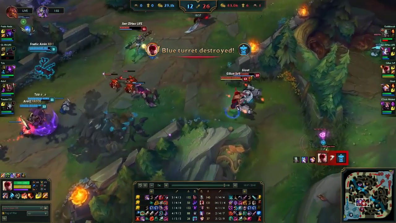 S04 Gilius Lee Sin Jungle EUW League of Legends Highlights part 18