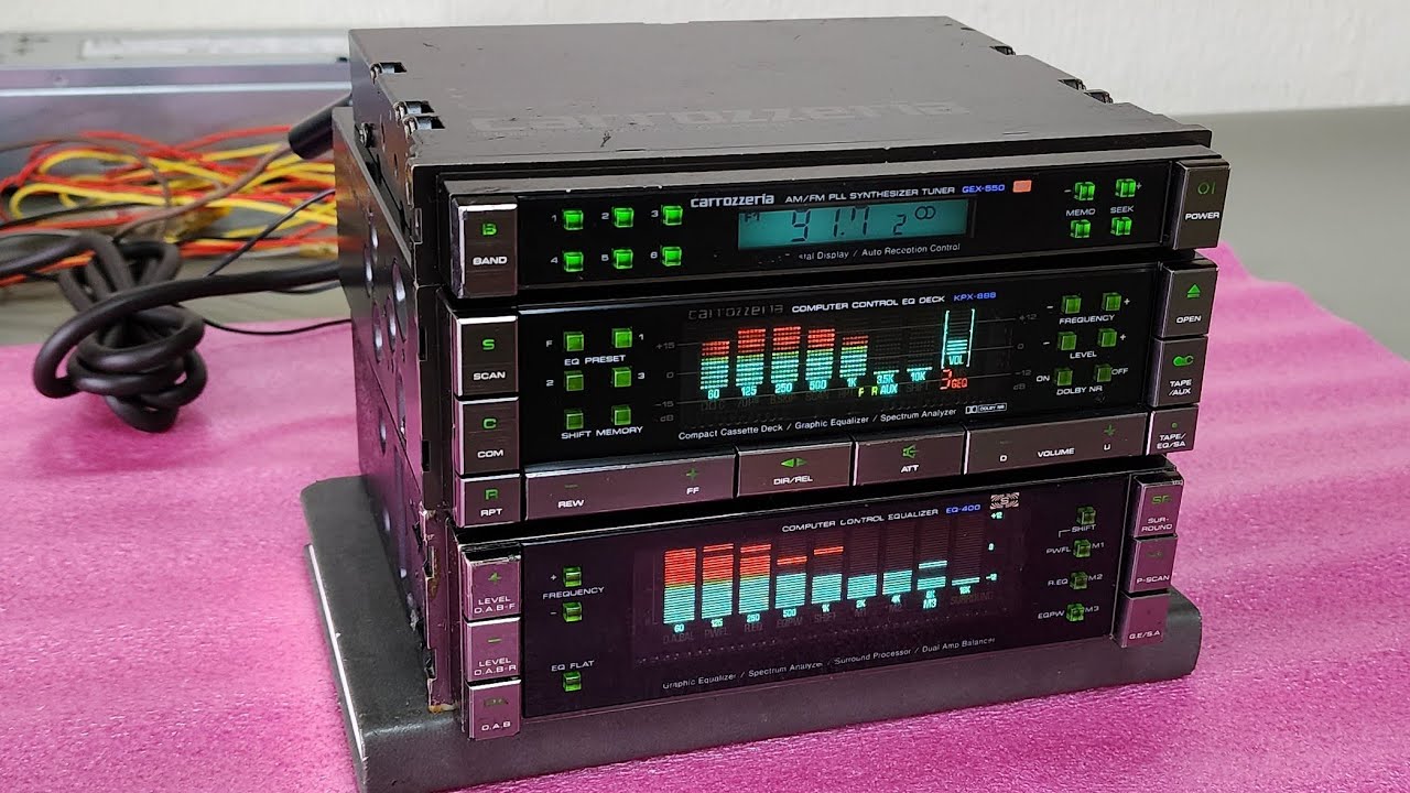 PİONEER CARROZZERİA KPX-888 GEX-T70RDS EQ-400 RESİTAL