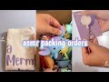 asmr packing orders | tiktok compilation