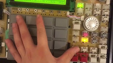 Akai mpc 1000 buttons replacement repair)) замена кнопок