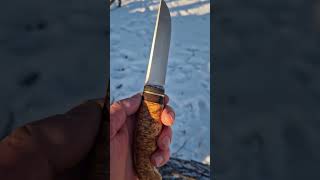 Финский нож сталь Х12мф!!! #нож #bushcraft #финскийнож #knife #camping #shorts #woodcarving