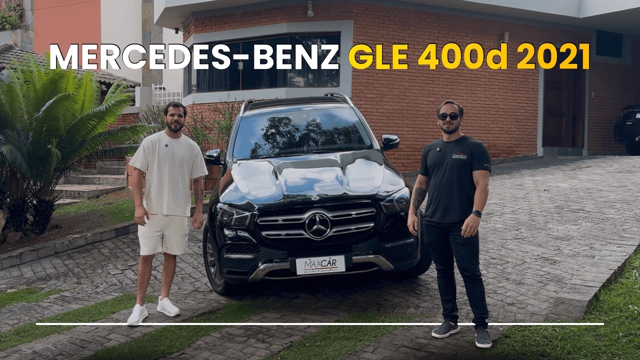 MERCEDES-BENZ GLE 400d 2021, O SUV 7 LUGARES PERFEITO PARA A FAMÍLIA!