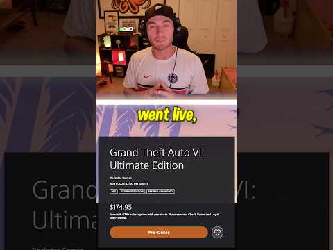 GTA 6 Pre Orders are LIVE!