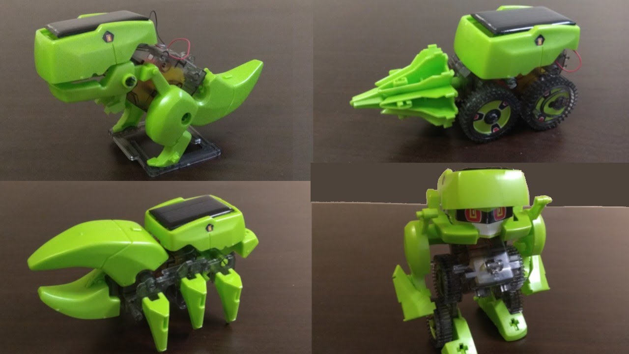 solar robot dinosaur