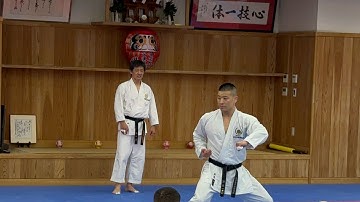 JKS kata Junro Yondan w/ Kanayama Sensei & Watanabe Sensei JKS