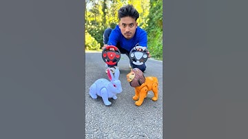 1 Ta Remote Control Lion and Rabbit Unboxing 😊