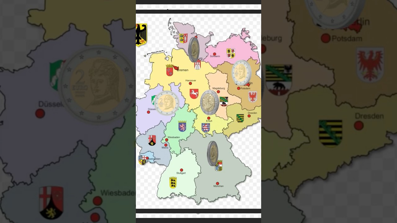 Germany’s 2€ Coins That Tell a Story 🇩🇪💶 | Hidden Collectors’ Treasure! 