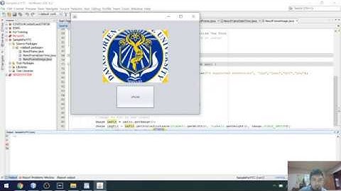 How To Display Image In Jlabel Java Using Netbeans with source code in the description