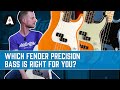 Fender Precision Bass: Player vs Performer vs Professional vs Ultra - What are the Differences?