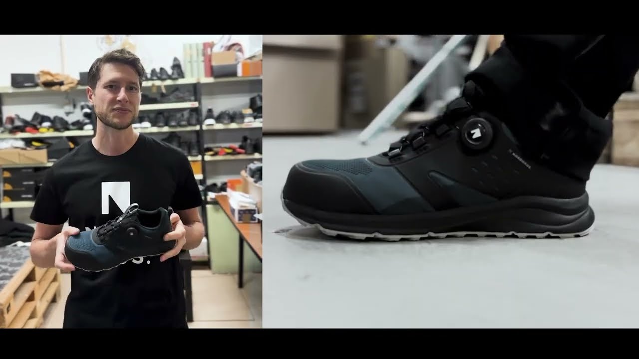 Arbetsskor Norrvik S3 - Vattenresistenta och stötdämpning inspirerad av löparskor!