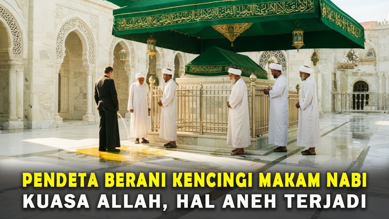 KUASA ALLAH❗ PENDETA AMERIKA HINA ISLAM DAN KENCINGI MAKAM NABI, SEKETIKA HAL ANEH TERJADI