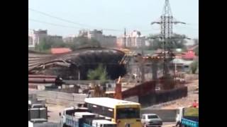 Рыскулова-сайна (ахременко) рухнул мост