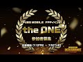 【公式大会】THE　ONE　決勝　5分遅延　【PUBGMOBILE]