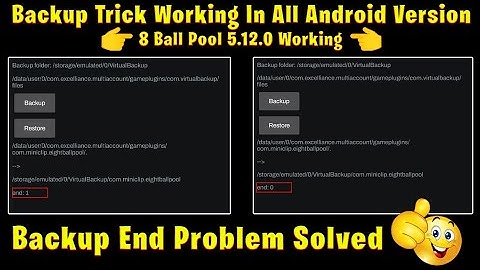 Virtual Backup End 1 Problem Solved Working In All Android Device 😍
