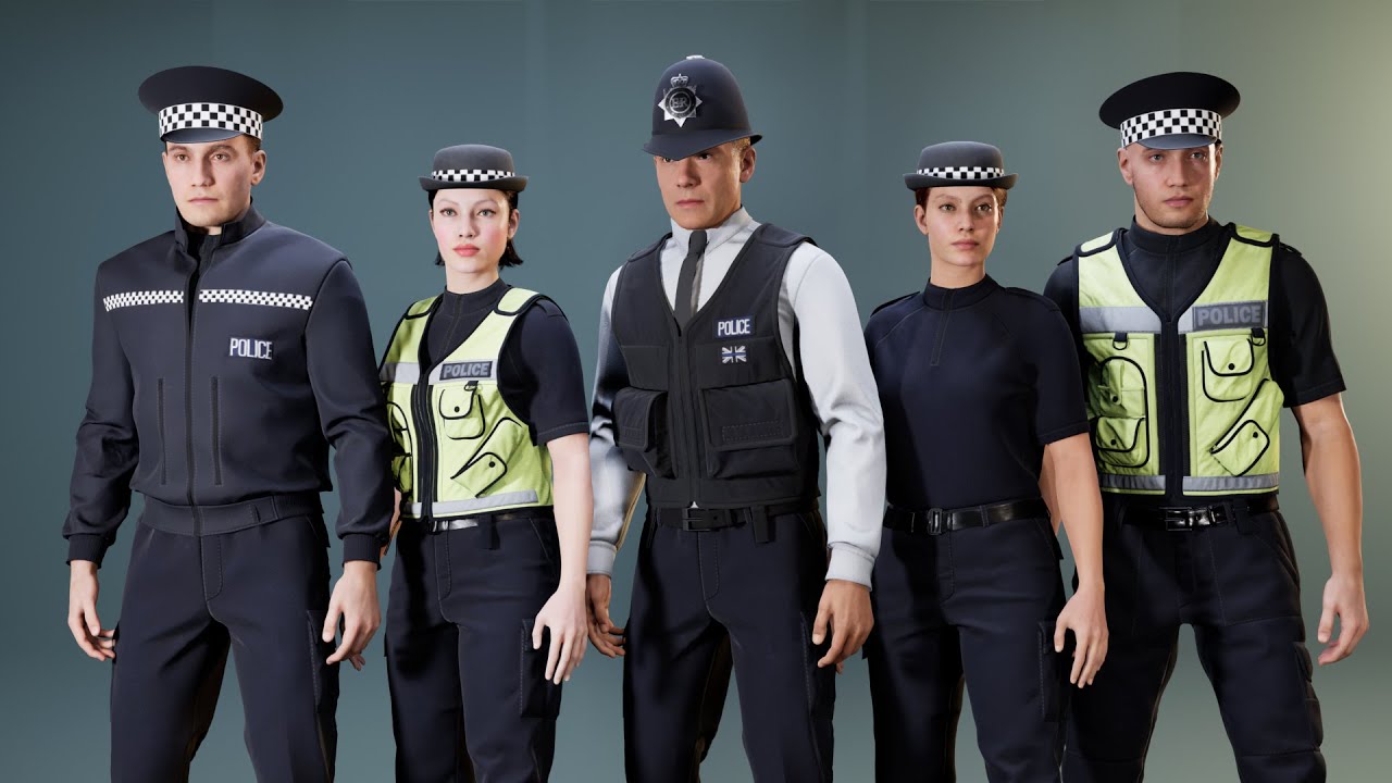 UK Police Uniform for MetaHuman