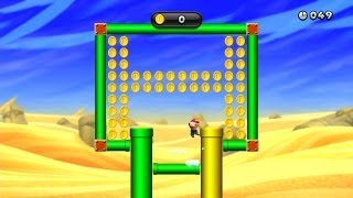 New Super Mario Bros. U - Challenges Hot Hidden-Coin Hunt Wii U