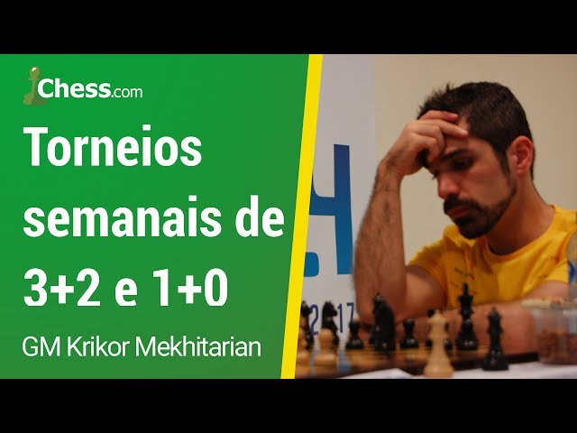 ChessTV BR - Desafio com o GM Krikor Mekhitarian 21/03/2017 