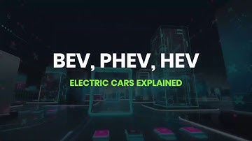 Electric vehicles explained: BEV, PHEV, HEV