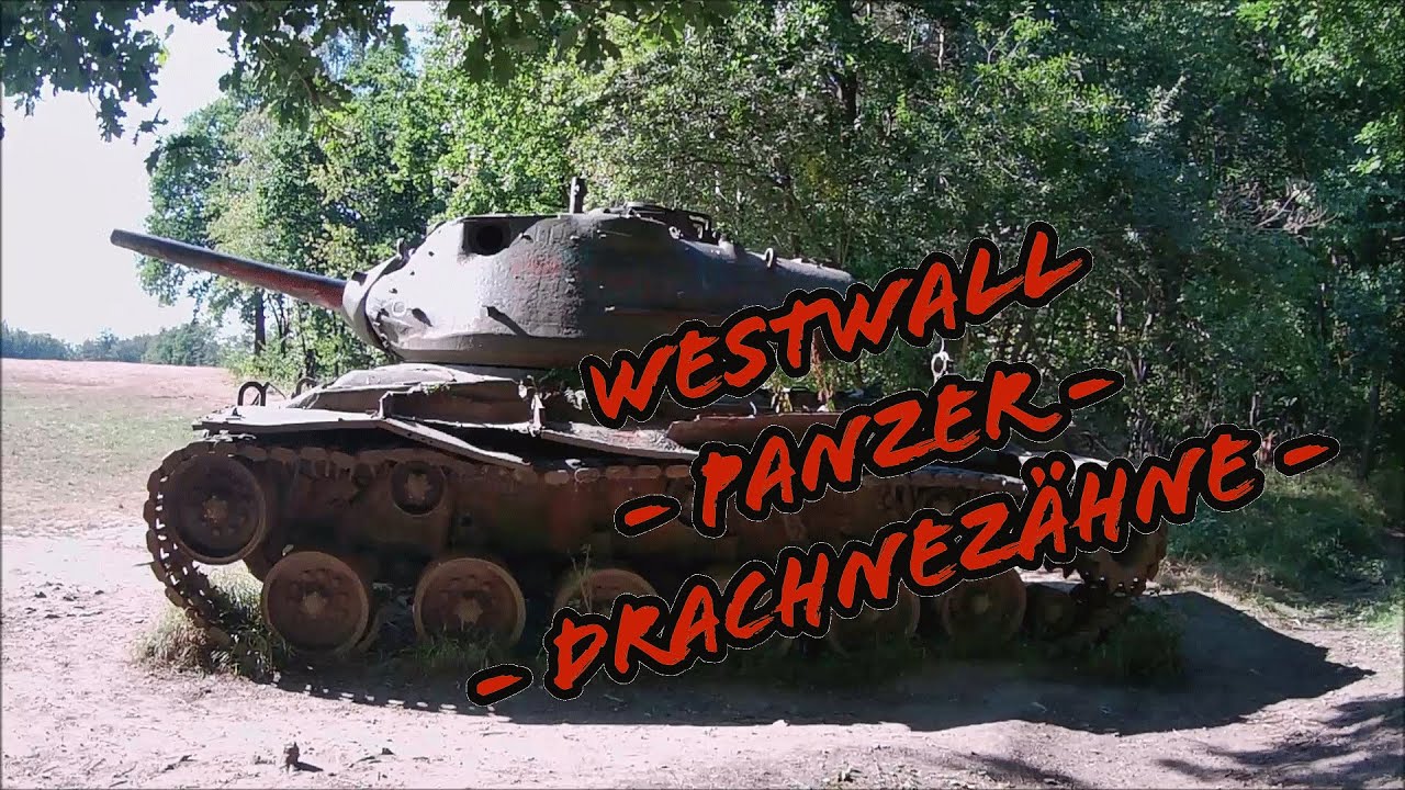 Lost Places / Westwall Panzer Drachenzähne / Unterwegs mit Emsland