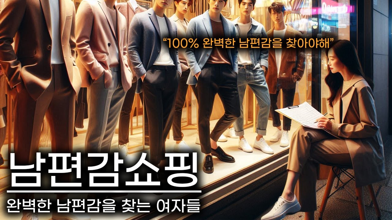 한국 남여 결혼 갈등 사연들 완벽한 남자를 두고 더 완벽한 남자를 찾는 한국의 여성들