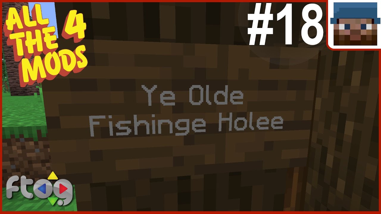 FTOG ATM4 #18 - Master Fisherman Grok - Minecraft 1.14.4 Let's Play
