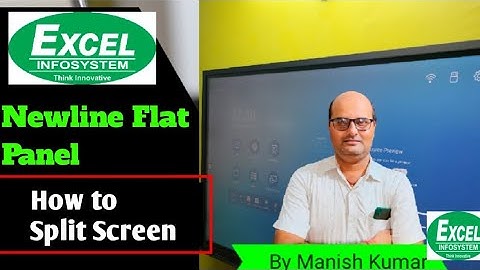 Interactive flat panel split screen, Newline interactive panel how to split screen in flat pane