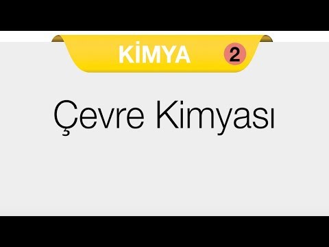 Doğa ve Kimya - Çevre Kimyası