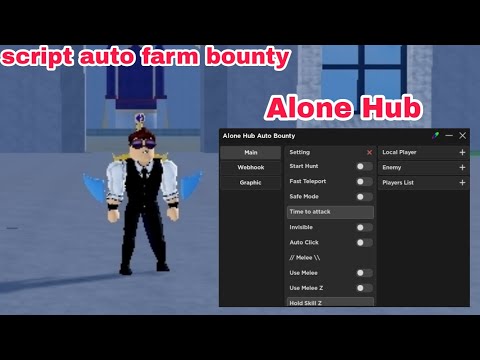Blox fruit script auto farm bounty [PadoHub] trên mobile và pc phú Roblox