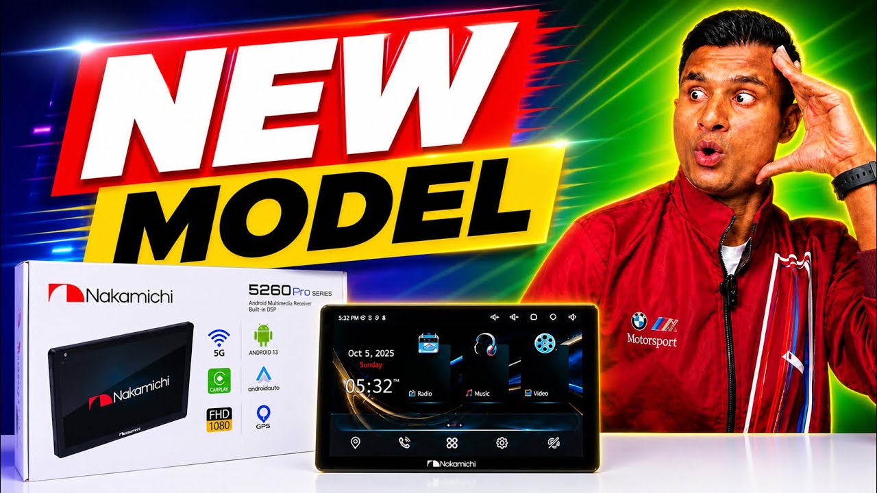 All New Nakamichi 5260 Pro Series Android Stereo | 4+64GB With