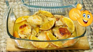 НЕОБЫЧНО И ВКУСНО ? Курица с апельсинами, запеченная в духовке. Рецепт ?