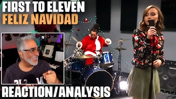 "Feliz Navidad" by First To Eleven, Reaction by Musician/Producer (Christmas Pajama Edition)