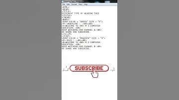 How To Make a Text Bold, Italic Underline and More | HTML #shorts #shortvideo #youtubeshorts #viral