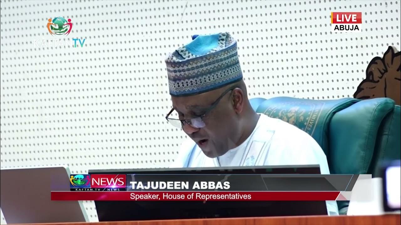 ADDRESSING INSECURITY: Speaker Abbas Imore Tinubu to Make Tough Decisions