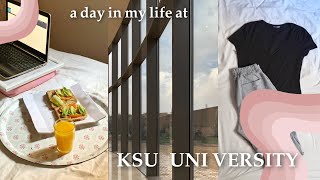 فلوق اول يوم في الجامعة | My First day of University Vlog