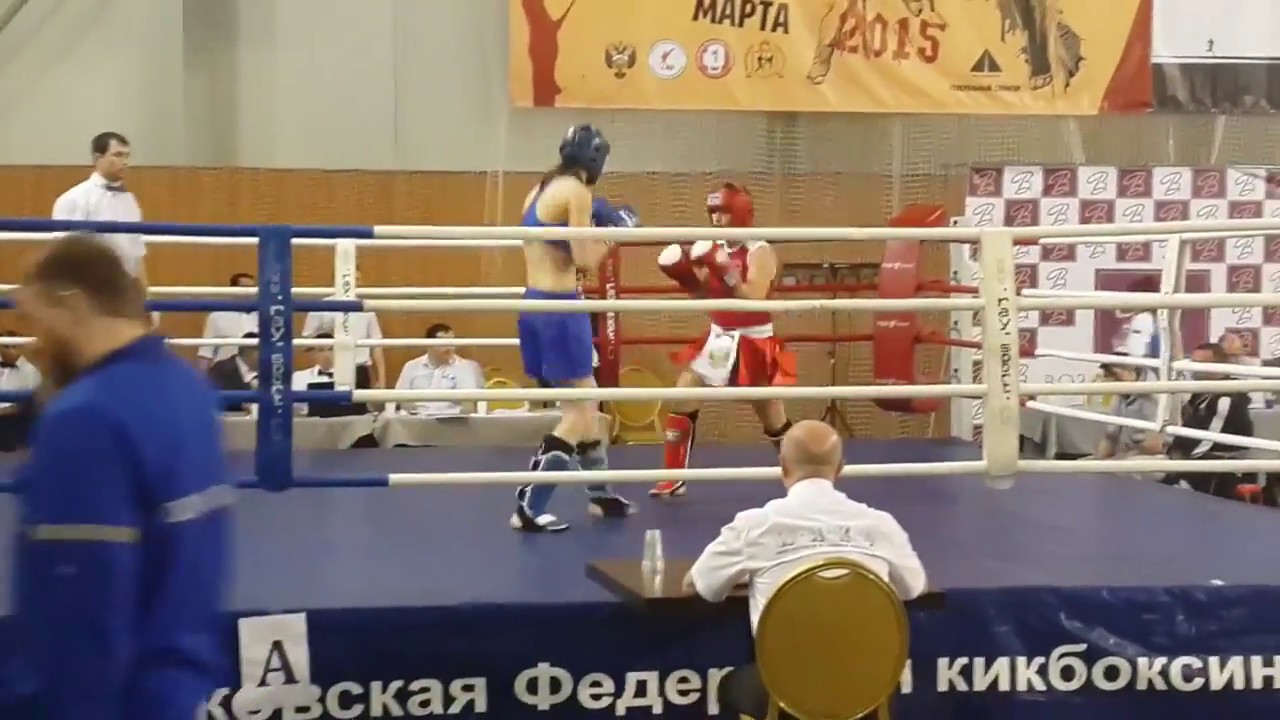Белякова Люба СК "СКИФ", ЧиП России по кикбоксингу ЛОУ, 2й бой, г ...