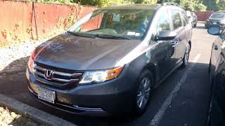 2015 Honda Odyssey Remote Start System