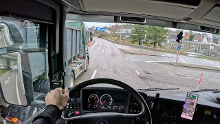 POV driving scania - Borås Sweden