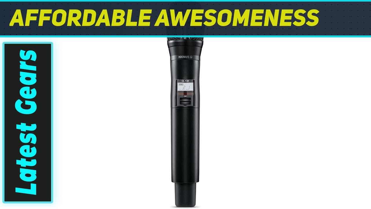 Shure QLXD2/N8SB: The Ultimate Wireless Vocal Mic for Performers