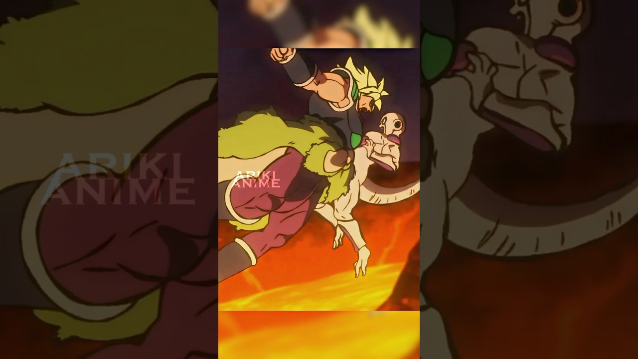 Broly Beats Up Frieza😂