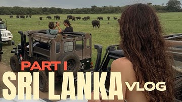 Sri Lanka Balayı Vlog Part I | Sigiriya Lion Rock & Fil Safarisi 🐘✨
