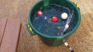 Crawfish, crab or lobsta cleaning/purging plus multipurpose bucket.