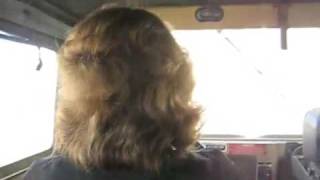 Joanne in a Hummer