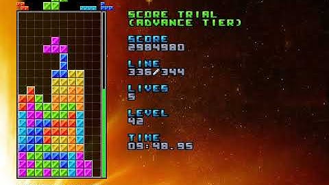 [NullpoMino Custom] Score Trial Mode Test