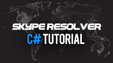 Tutorial/C#/ Skype Resolver - Panda