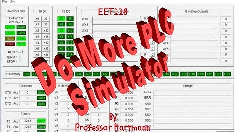 Overview of Do-more Simulator and Designer Software