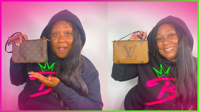 Louis Vuitton Double Zip Pochette REVIEW- What fits inside + Mod Shots 